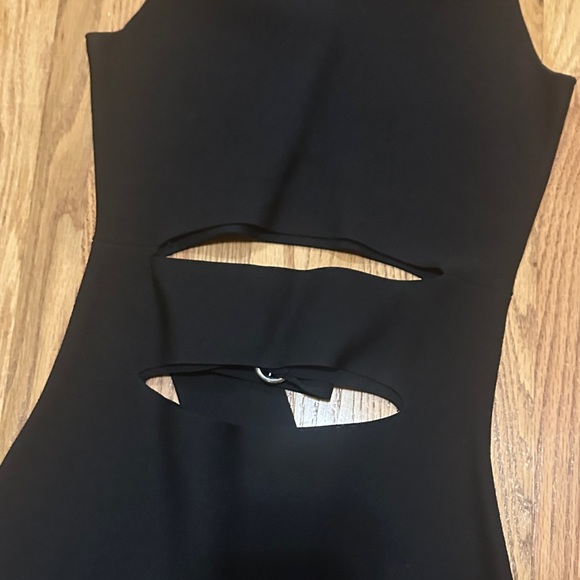Alexander Wang Black Backless Dress with Cut-Outs - Picture 3 of 5